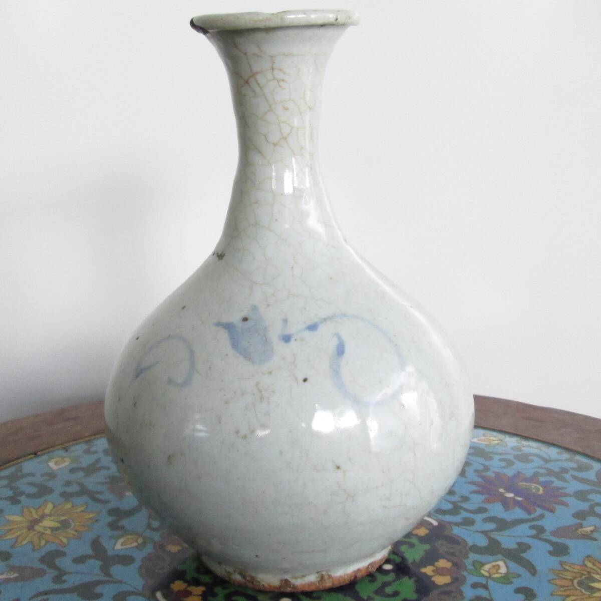時代物 青磁 花瓶 壺 陶器(青磁)|売買されたオークション情報 時代物 青磁 花瓶 壺 陶器(青磁)|売買されたオークション情報