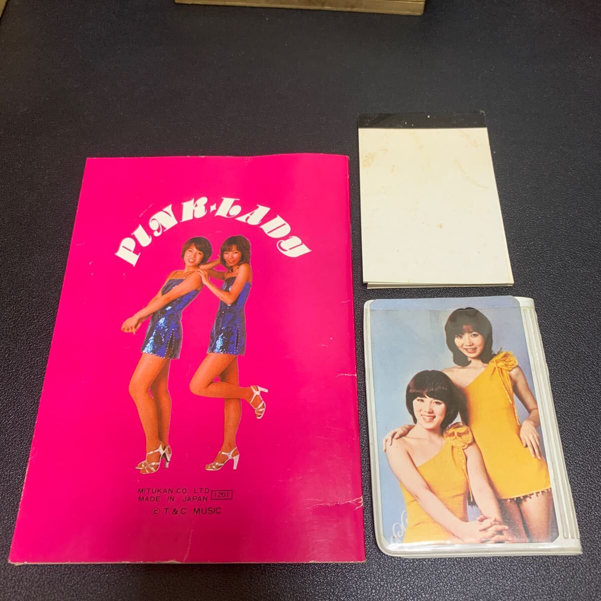 現在開催中のキャンペーン＆お得情報 貴重】ピンクレディー ノート／メモ帳/写真 当時物レア ノート・メモ帳