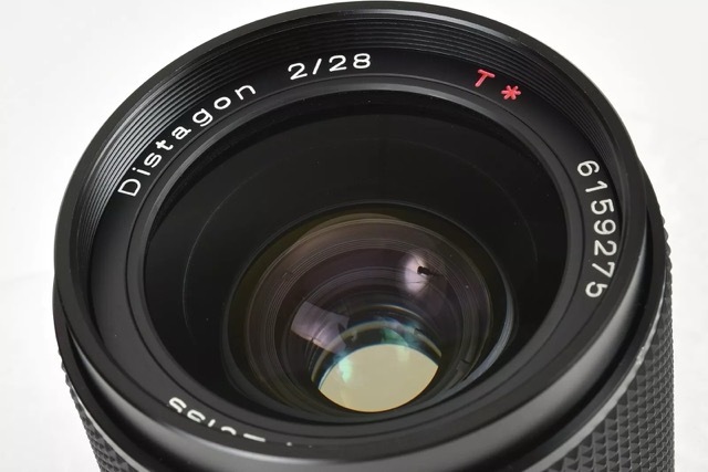 ★良品★Contax コンタックス Carl Zeiss Distagon ディスタゴン T* 28mm F2 MMG 希少な銘玉?/s45