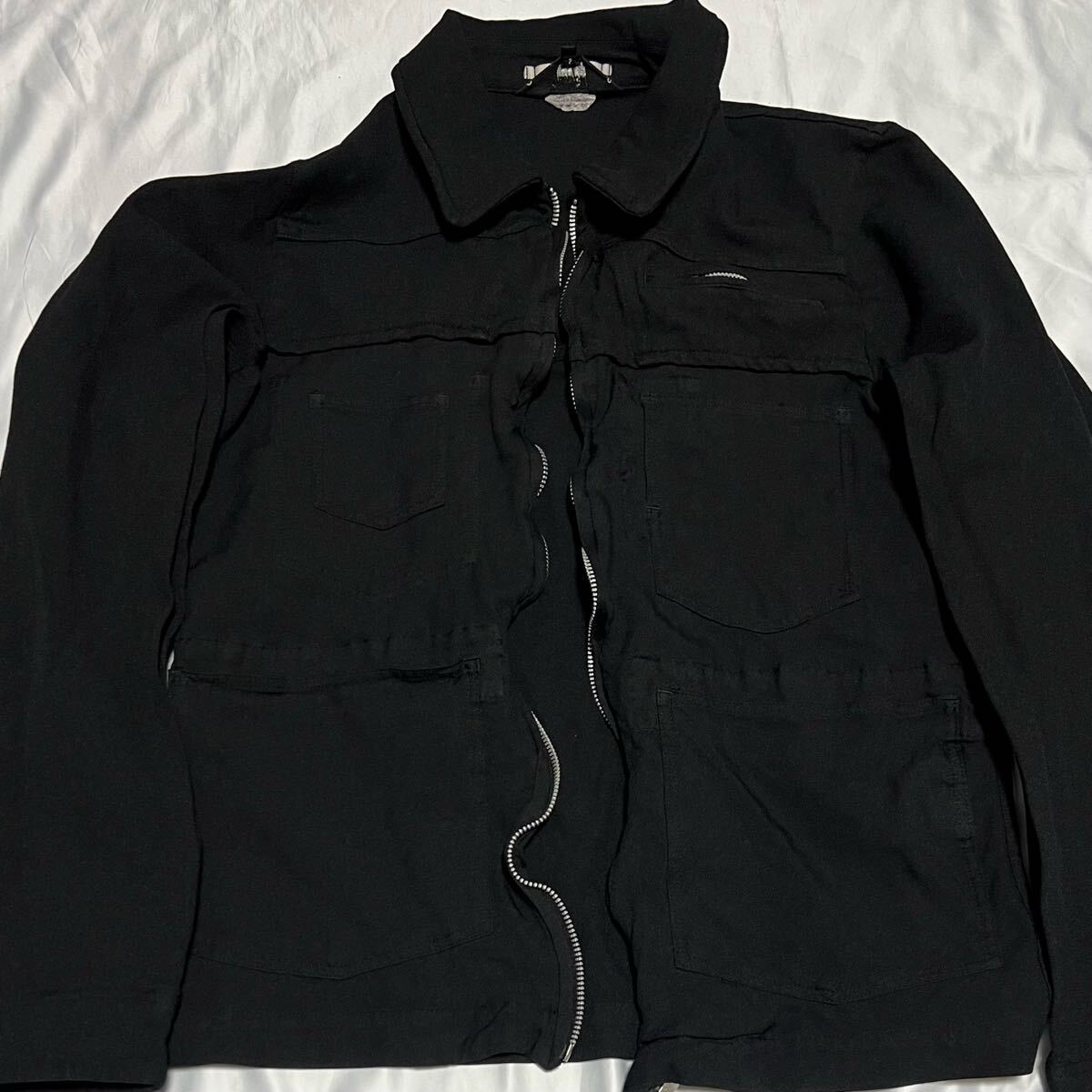 ポリ縮 COMME des GARCONS HOMME PLUS ブルゾン ジャケット 縮絨 ポリ縮 COMME des GARCONS HOMME PLUS ブルゾン ジャケット 縮絨