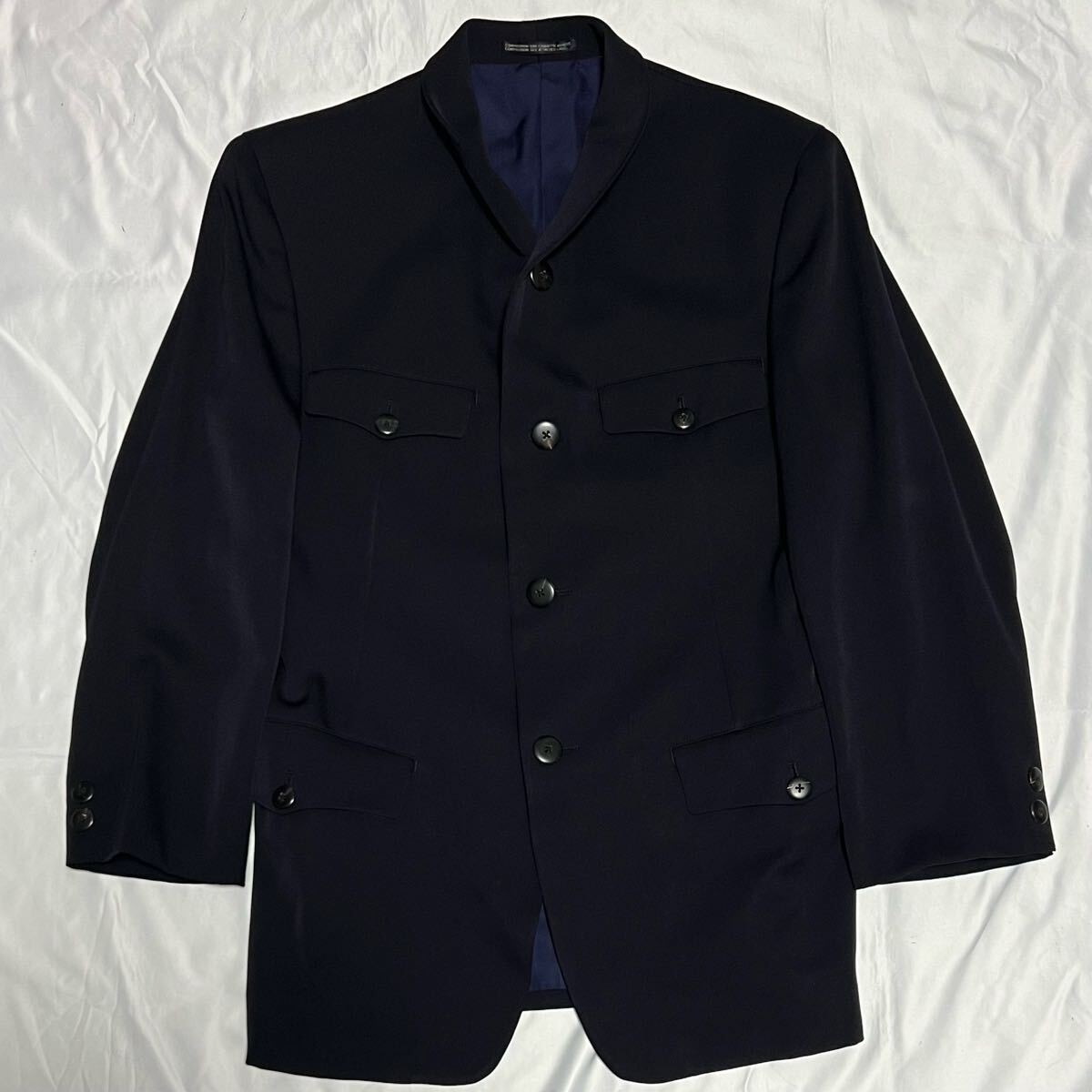 80s Yohji Yamamoto POUR HOMME ジャケット テーラード ブルゾン 80s Yohji Yamamoto POUR HOMME ジャケット テーラード ブルゾン