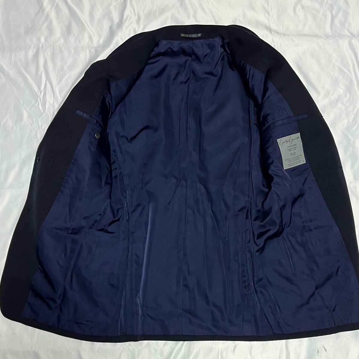 80s Yohji Yamamoto POUR HOMME ジャケット テーラード ブルゾン 80s Yohji Yamamoto POUR HOMME ジャケット テーラード ブルゾン