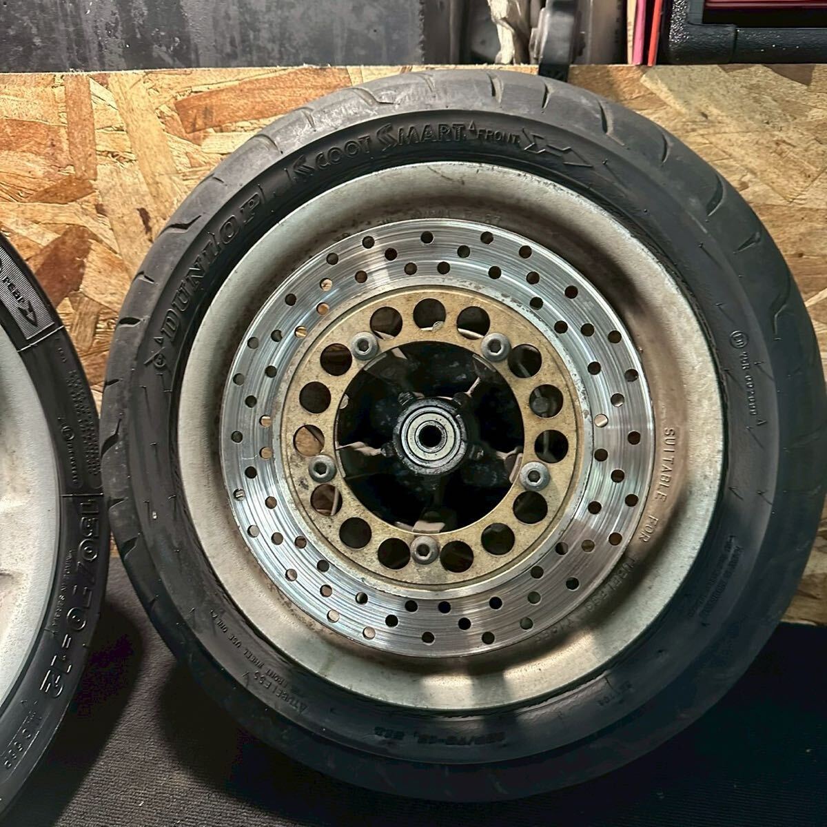 動畫付A72 マジェスティ125 FI YAMAHA 純正　ホイール　前后セット　臺灣　LPRSE2710