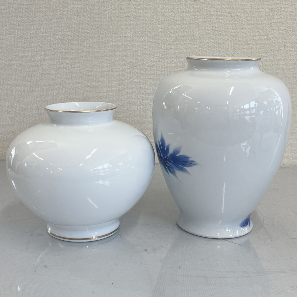 169 花瓶2点 深川製磁 花器 有田焼 陶器(深川製磁)|売買された 169 花瓶2点 深川製磁 花器 有田焼 陶器(深川製磁)|売買された