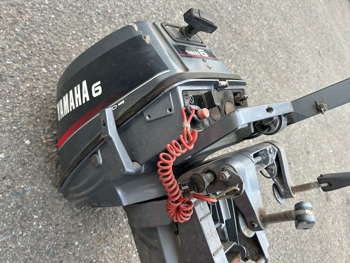 ∞ 直接引き取り限定 ヤマハ 6馬力 6CM 小型船舶用船外機 ∞ 直接引き取り限定 ヤマハ 6馬力 6CM 小型船舶用船外機