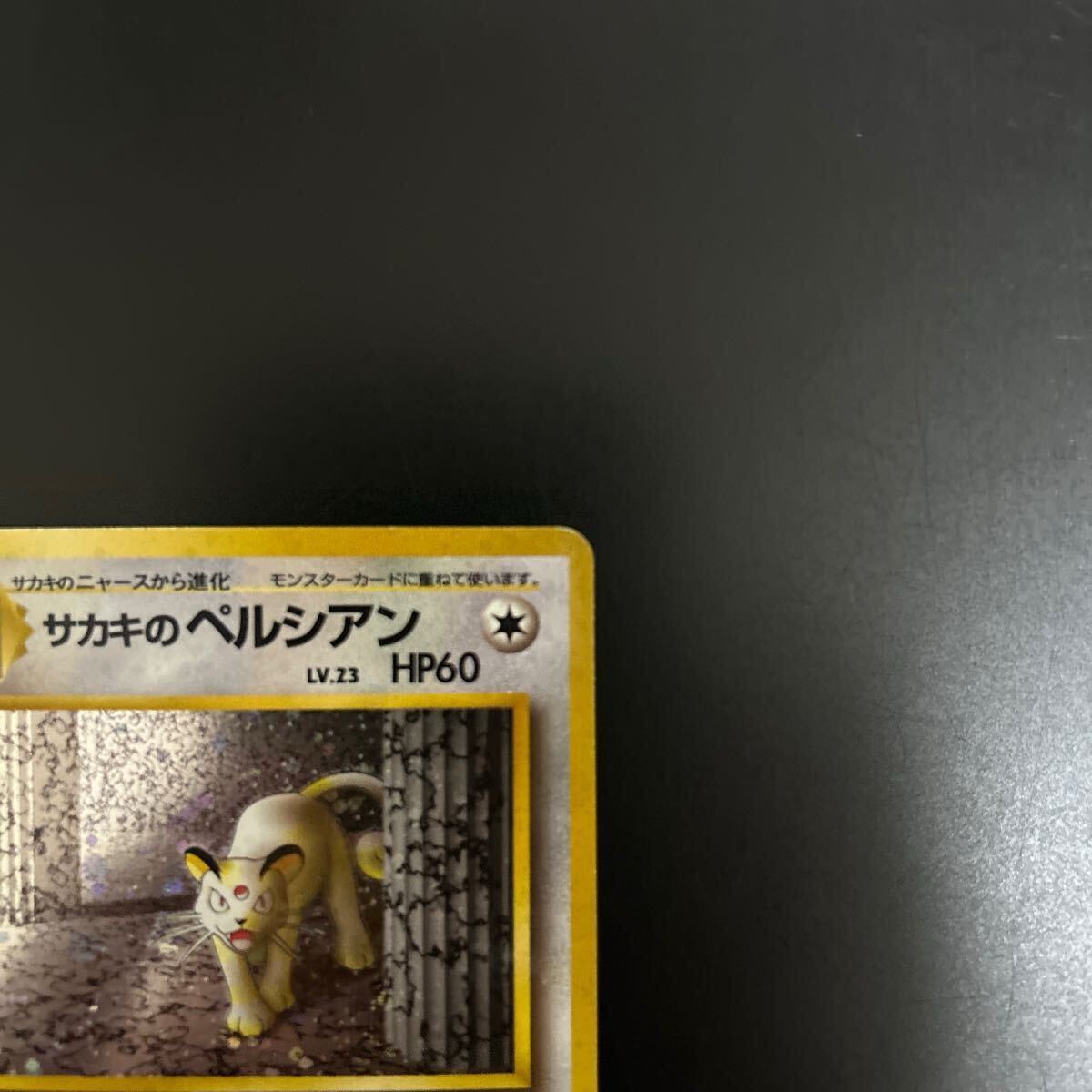 ポケモンカード 旧裏面 旧裏 サカキのペルシアン トレカ ポケモンカード 旧裏面 旧裏 サカキのペルシアン トレカ