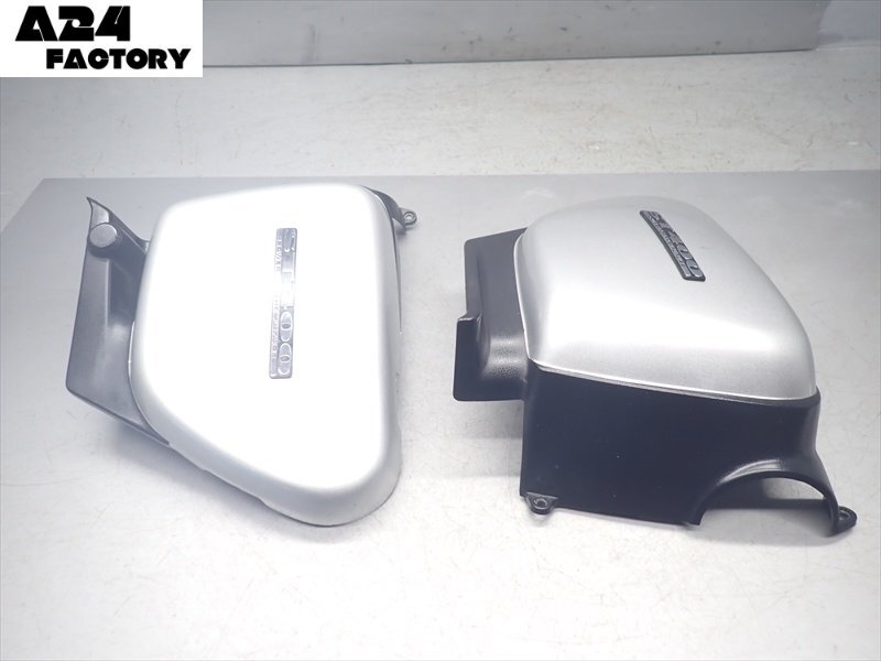 A1R7-0402 Suzuki Tempter ST400 боковая крышка серебряный обтекатель оригинальный товар [NK43A-101~ анимация иметь ]