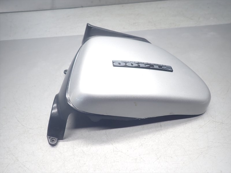 A1R7-0402 Suzuki Tempter ST400 боковая крышка серебряный обтекатель оригинальный товар [NK43A-101~ анимация иметь ]