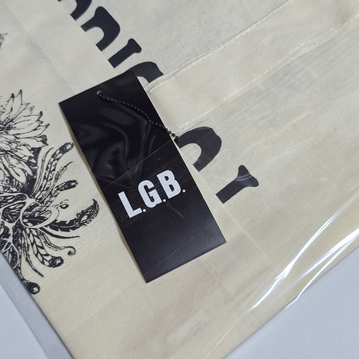 Y2K【新品タグ付き】LGB/ Forbidden Fruitsトート バッグ/生成 Y2K【新品タグ付き】LGB/ Forbidden Fruitsトート バッグ/生成