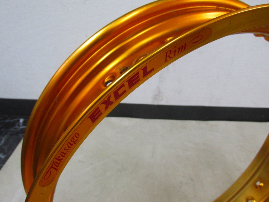 γ[ бесплатная доставка ] Suzuki DR-Z400SM SK44A Takasago EXCEL Rim Excel обод переднее колесо обод Gold J17 MT3.50 SK43A DRZ400SM
