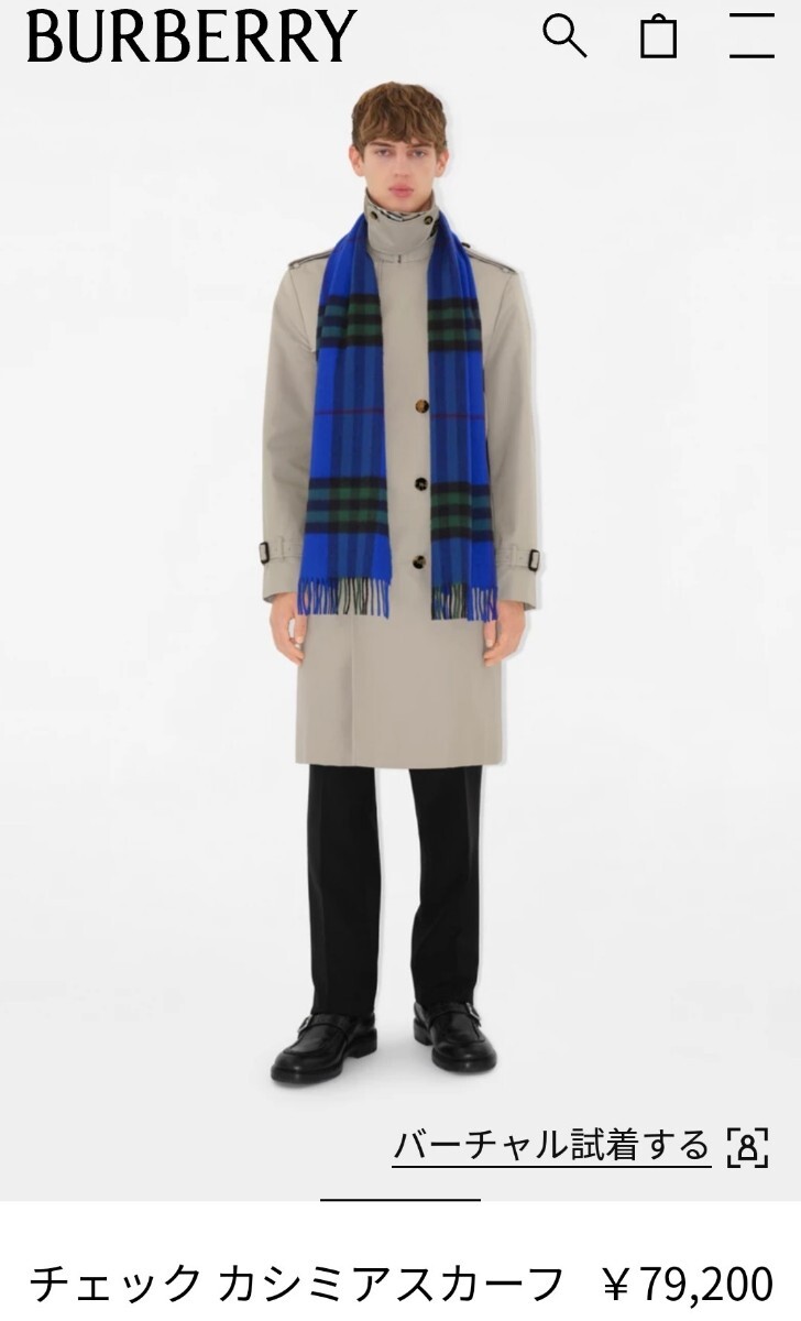 定価79200円】最新タグ BURBERRY バーバリー マフラー ストール 定価79200円】最新タグ BURBERRY バーバリー マフラー ストール