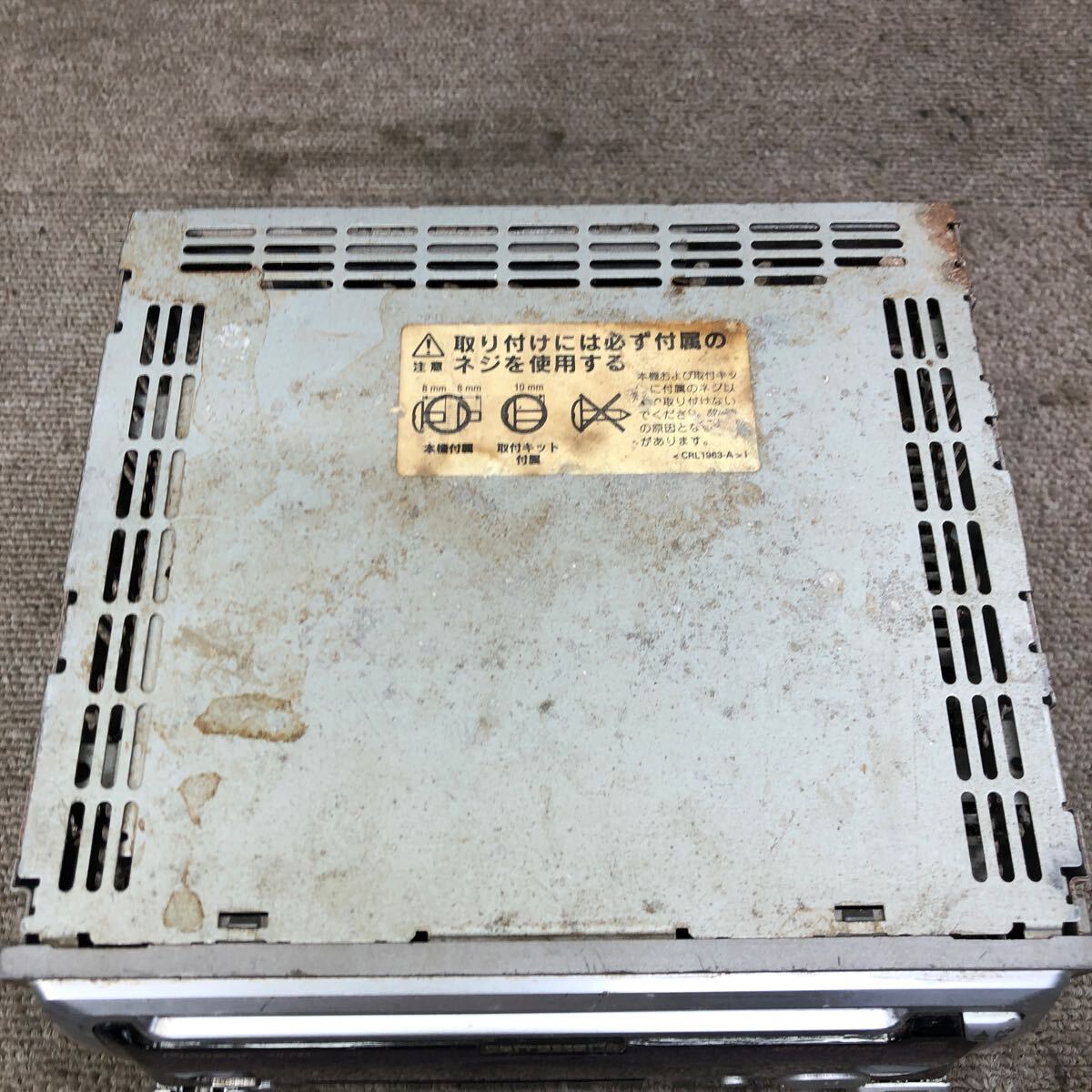 AV4-828 супер-скидка машина стерео Carrozzeria Pioneer FH-P44 UDMH003722JP кассета FM/AM плеер корпус только простой рабочее состояние подтверждено б/у текущее состояние товар 