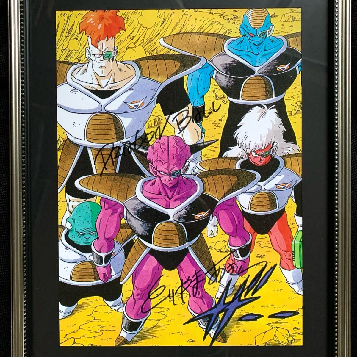 模写 ドラゴンボール【 直筆サイン入り 複製原画 】ギニュー特 模写 ドラゴンボール【 直筆サイン入り 複製原画 】ギニュー特