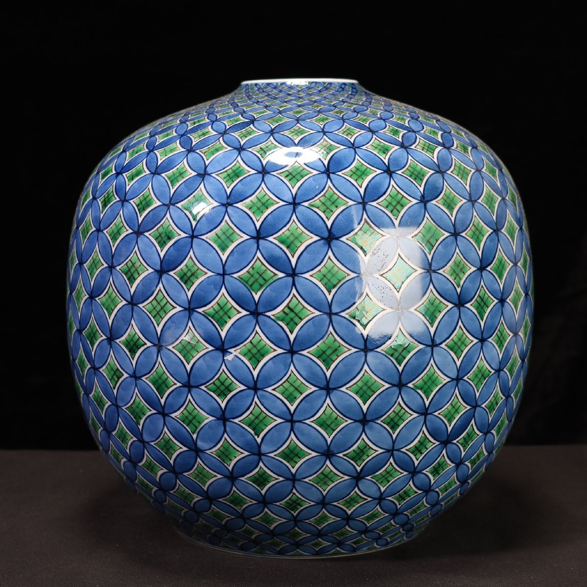 珍品堂】1円から C066 有田焼 村上玄輝 花瓶 壺 花入 懐石 和