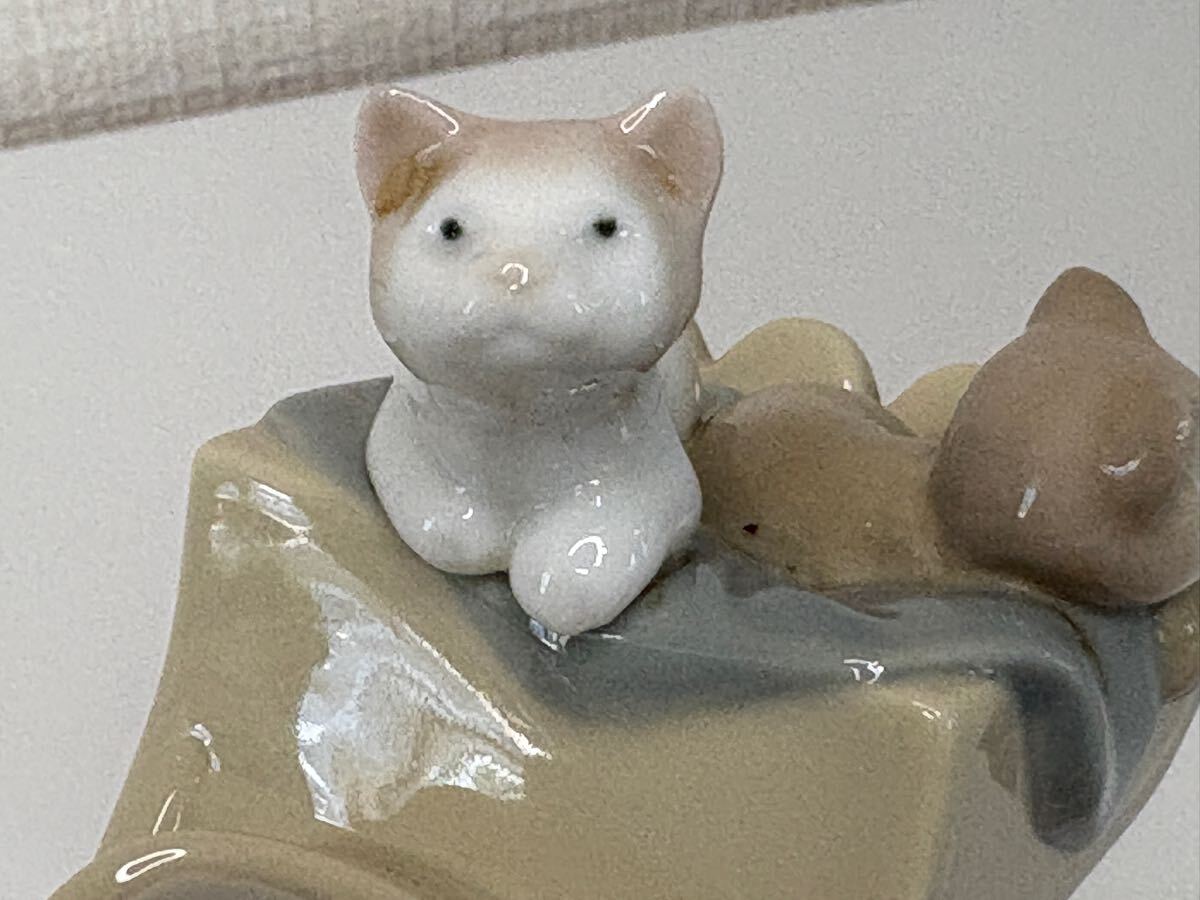 1円スタート 置物 LLADRO リヤドロ 陶器人形 少女 猫 トラクター 1円スタート 置物 LLADRO リヤドロ 陶器人形 少女 猫 トラクター