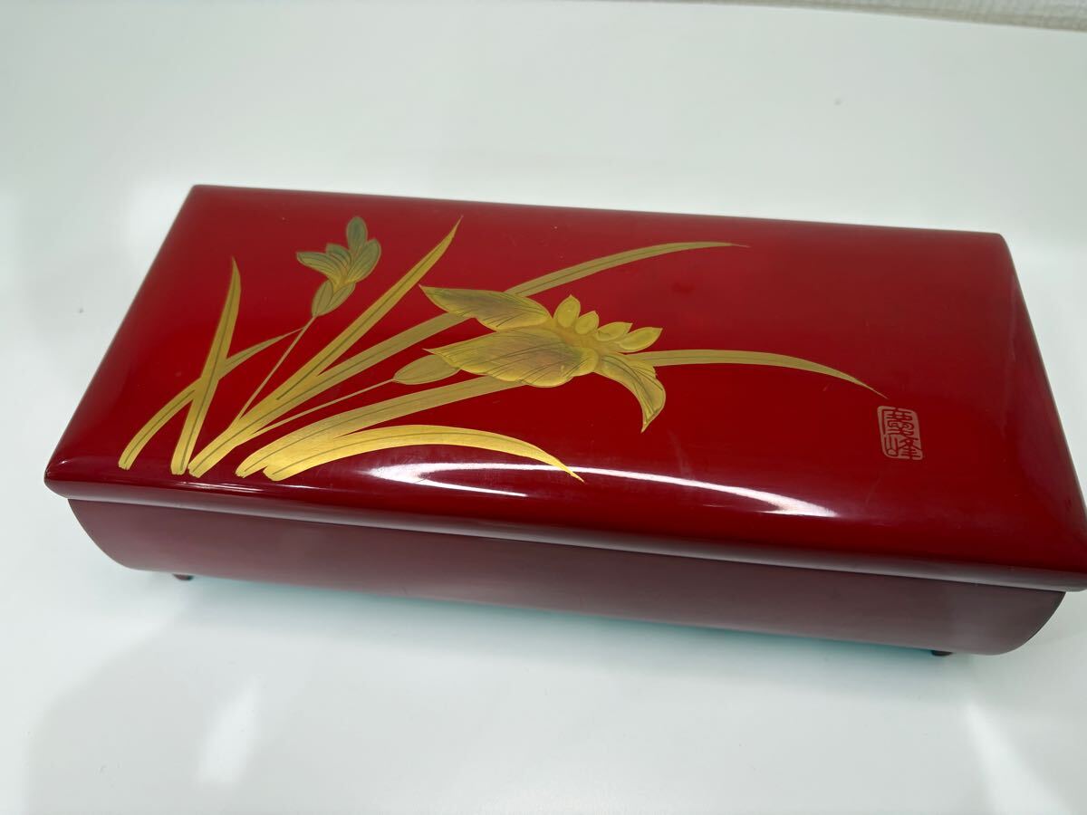 1円スタート 会津塗り宝石箱 会津塗 宝石箱 ジュエリーボックス