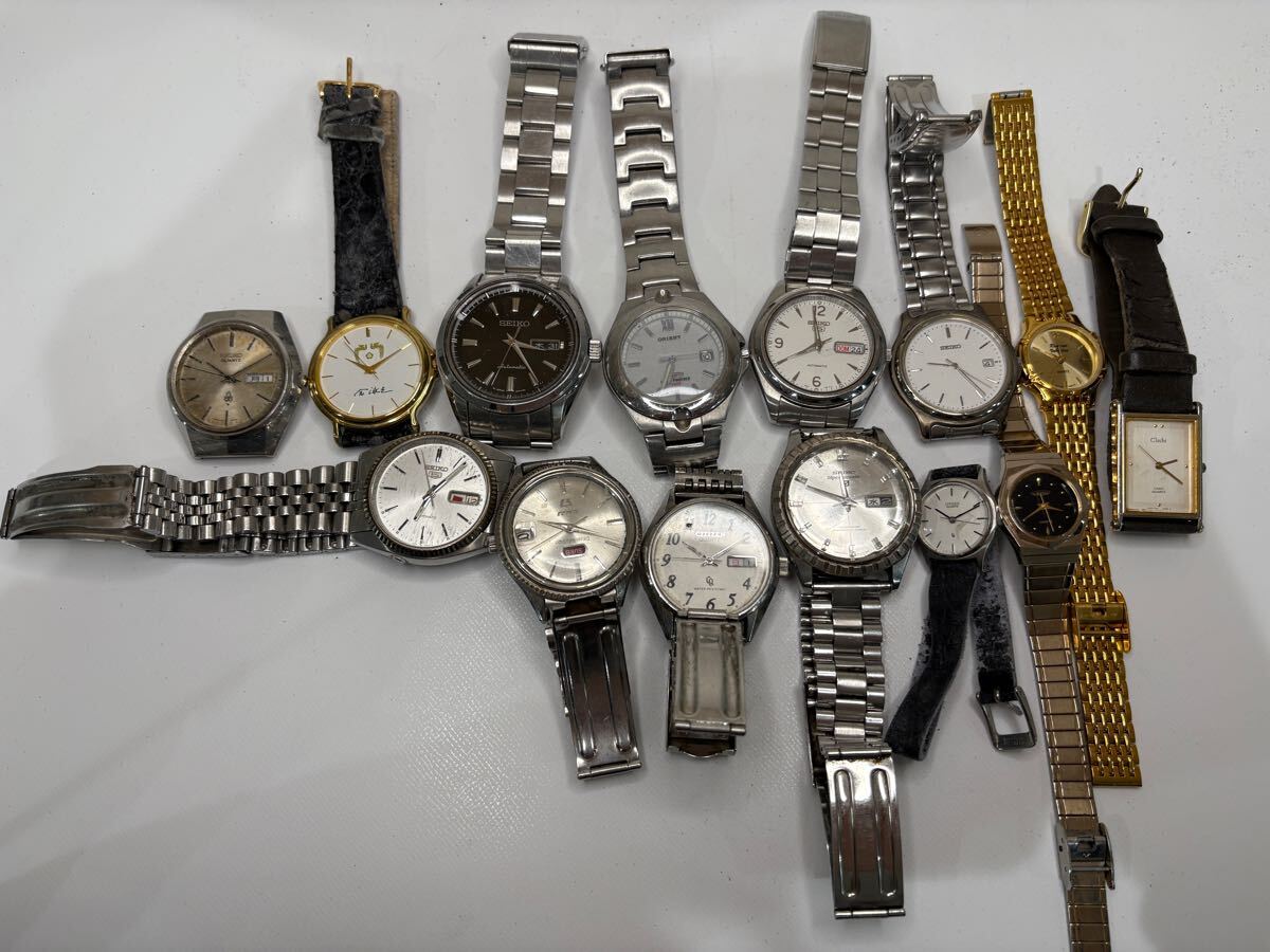 1円スタート 腕時計 SEIKO CASIO ORIENT CITIZEN AUREOLE