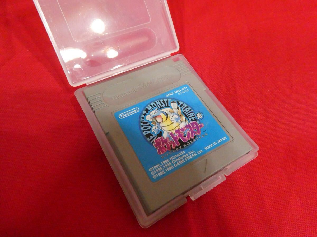 ゲームボーイ ポケットモンスター 青 Nintendo ポケモン 任天堂 ゲームボーイ ポケットモンスター 青 Nintendo ポケモン 任天堂