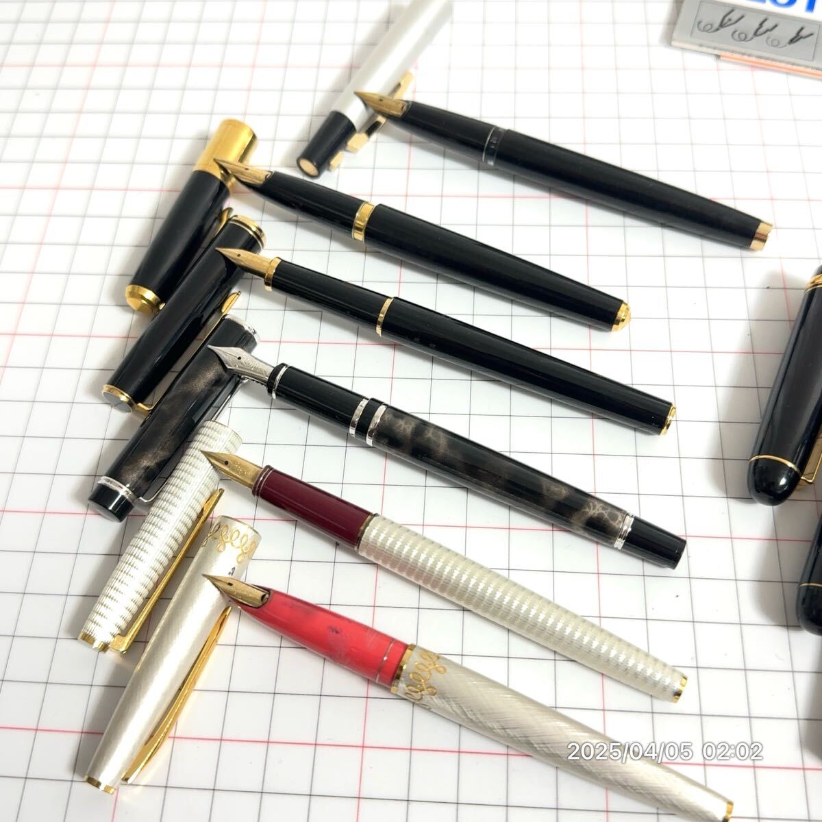 1000円〜 まとめ 全てペン先14K 14金 PILOT パイロット 万年筆 1000円〜 まとめ 全てペン先14K 14金 PILOT パイロット 万年筆