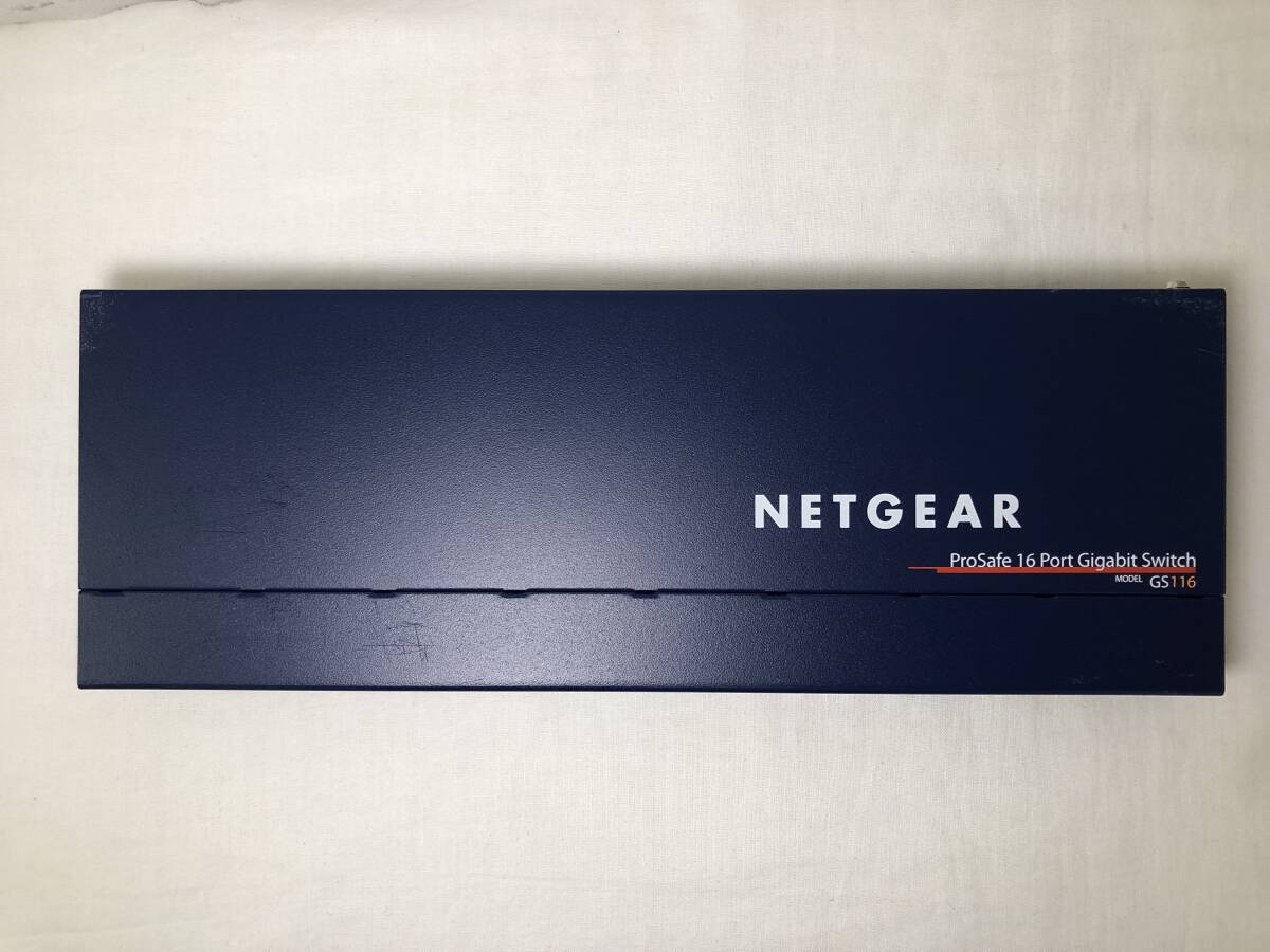 NETGEAR GS116v2 16 порт Giga bit i-sa сеть переключатель [T-225]