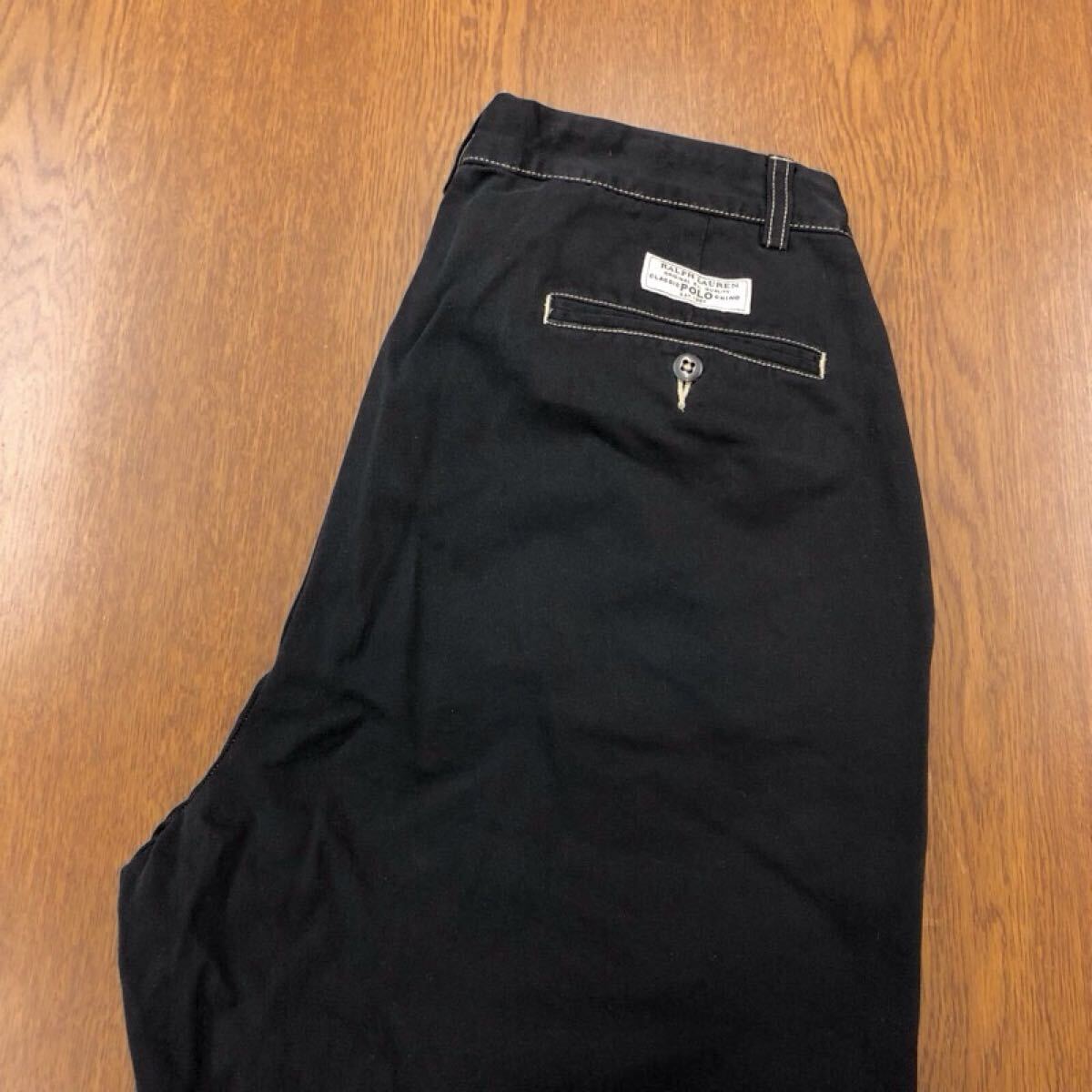 GD164】POLO by Ralph Lauren W32 L32 後染め 製品染め ブラック GD164】POLO by Ralph Lauren W32 L32 後染め 製品染め ブラック