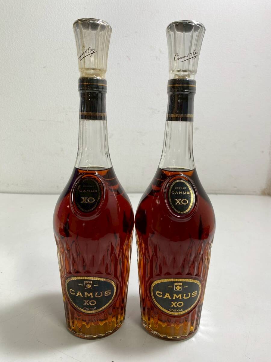 754【未開栓】CAMUS XO カミュ コニャック 2本セット 700ml 754【未開栓】CAMUS XO カミュ コニャック 2本セット 700ml
