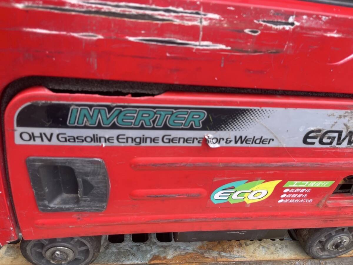 KG04)☆SHINDAIWA 新ダイワガソリンエンジン発電機兼用溶接機 KG04)☆SHINDAIWA 新ダイワガソリンエンジン発電機兼用溶接機