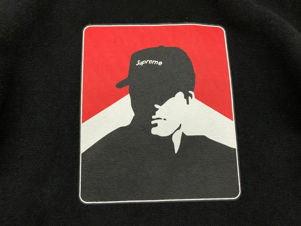Supreme シュプリーム PORTRAIT HOODED SWEATSHIRT フーディーパーカー スウェット カナダ制 サイズ: L カラー: ブラック メンズ トップス