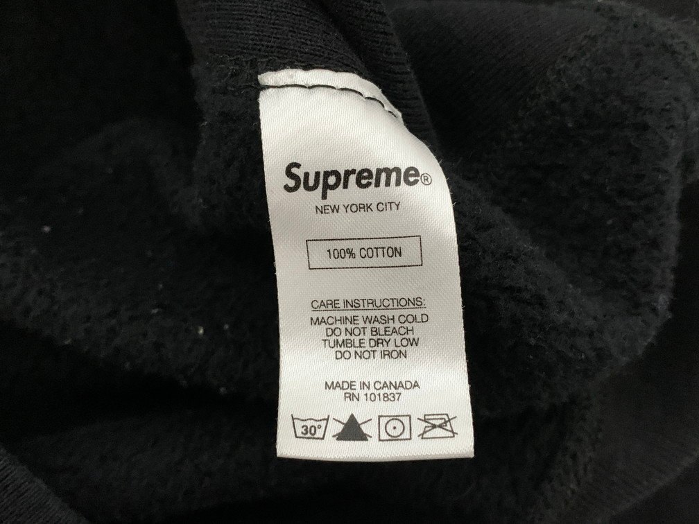 Supreme シュプリーム PORTRAIT HOODED SWEATSHIRT フーディーパーカー スウェット カナダ制 サイズ: L カラー: ブラック メンズ トップス