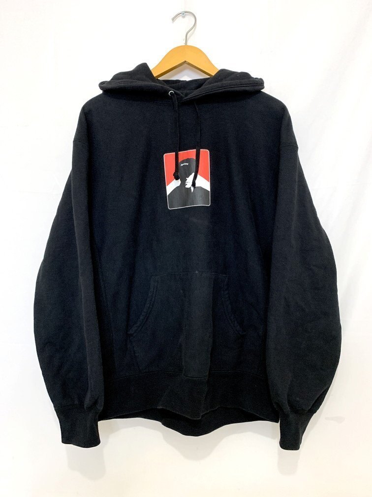 Supreme シュプリーム PORTRAIT HOODED SWEATSHIRT フーディーパーカー スウェット カナダ制 サイズ: L カラー: ブラック メンズ トップス