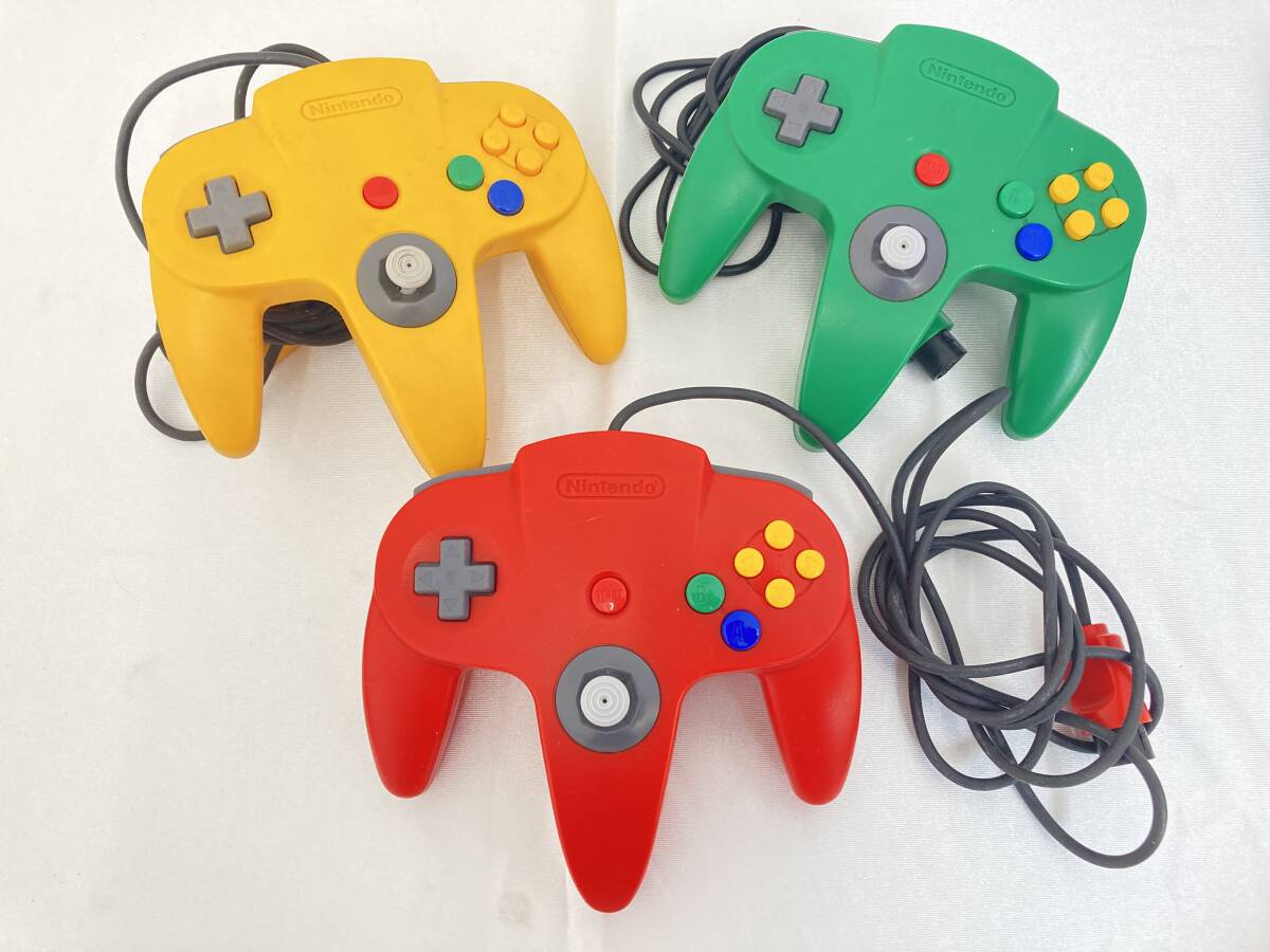 NINTENDO64 コントローラー 10点 大量 まとめ 任天堂64 NINTENDO64 コントローラー 10点 大量 まとめ 任天堂64