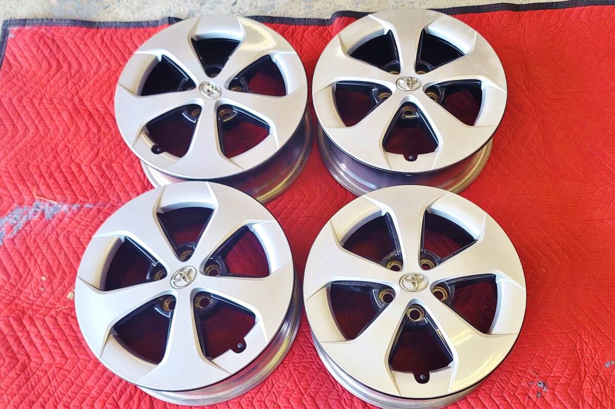 トヨタ純正】 30プリウス純正 ホイール 4本セット [15インチ 15 トヨタ純正】 30プリウス純正 ホイール 4本セット [15インチ 15