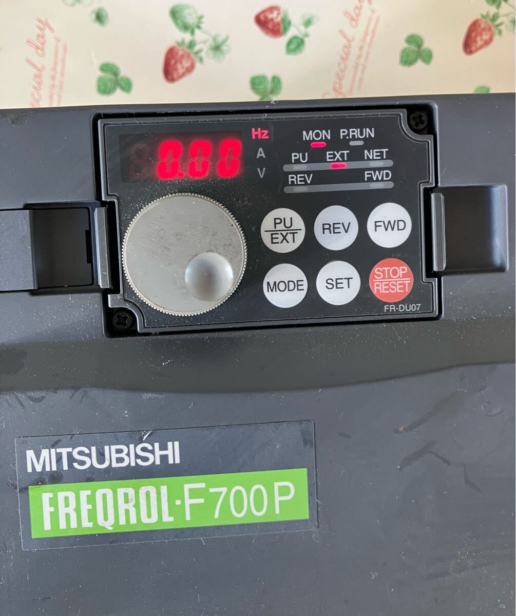 Yahoo!オークション - 通電確認済 三菱電機 インバータ FR-F720P Yahoo!オークション - 通電確認済 三菱電機 インバータ FR-F720P