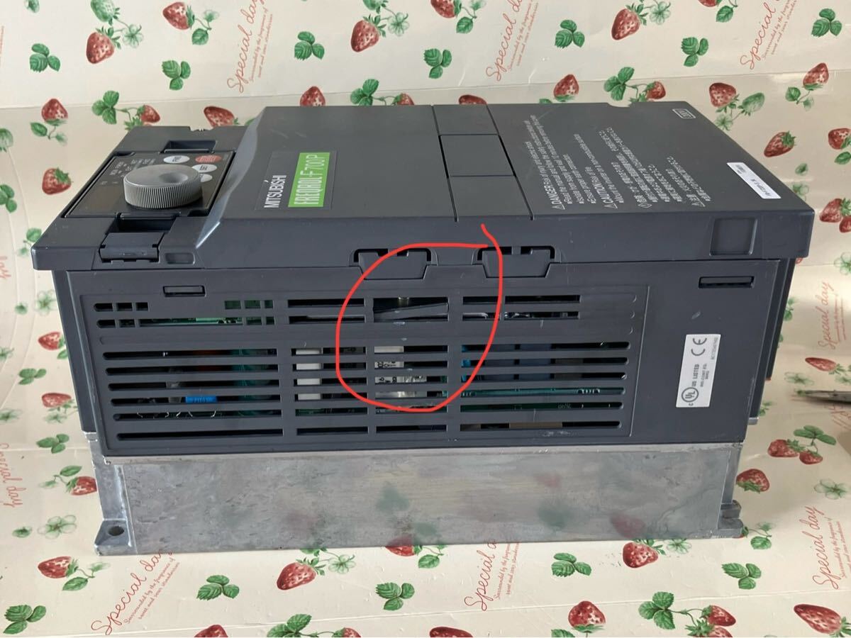 Yahoo!オークション - 通電確認済 三菱電機 インバータ FR-F720P Yahoo!オークション - 通電確認済 三菱電機 インバータ FR-F720P