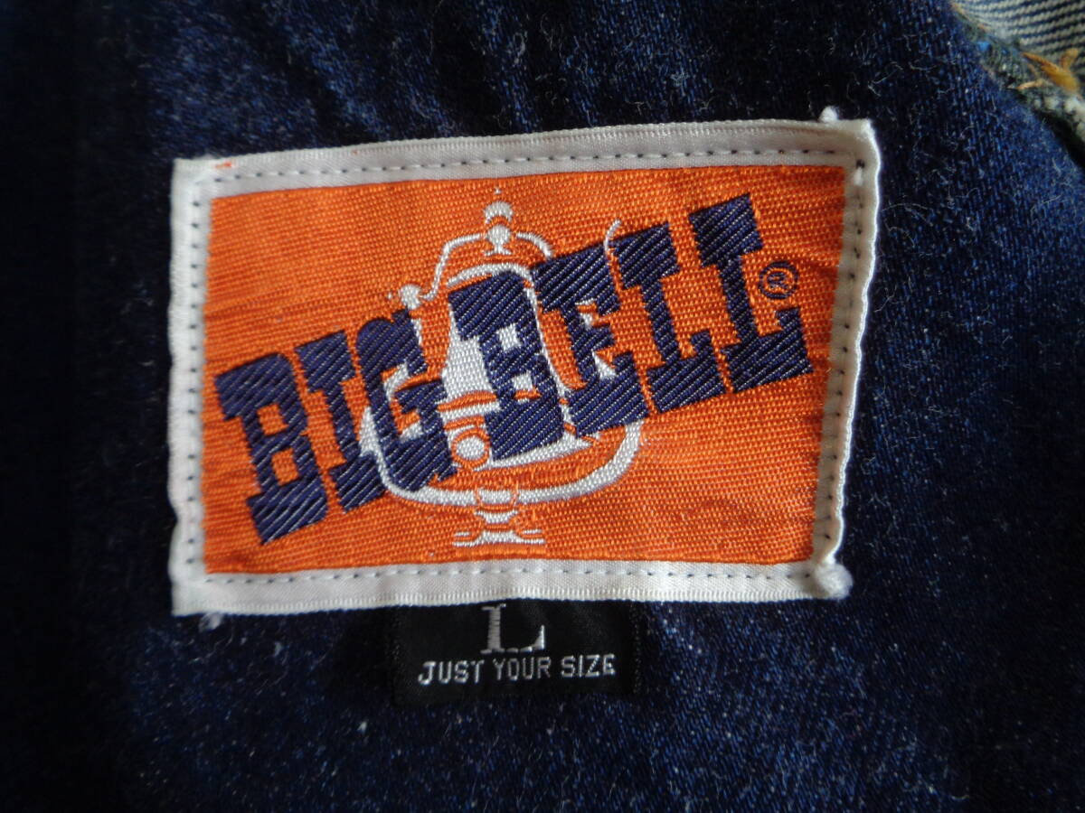 70s ヴィンテージ BIG BELL ビッグベル インディゴ デニム 70s ヴィンテージ BIG BELL ビッグベル インディゴ デニム