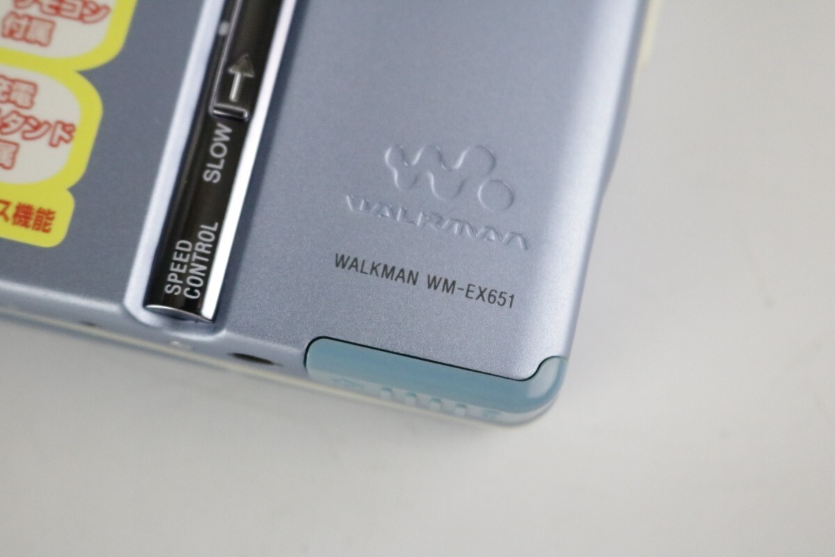 中古 SONY WALKMAN WM-EX651 ソニー カセットウォークマン 動作 中古 SONY WALKMAN WM-EX651 ソニー カセットウォークマン 動作