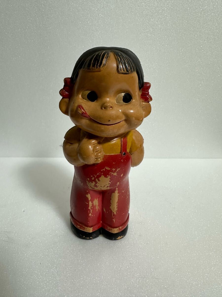 ☆希少☆ ペコちゃん 貯金箱 当時物 不二家 人形 セルロイド製 ☆希少☆ ペコちゃん 貯金箱 当時物 不二家 人形 セルロイド製