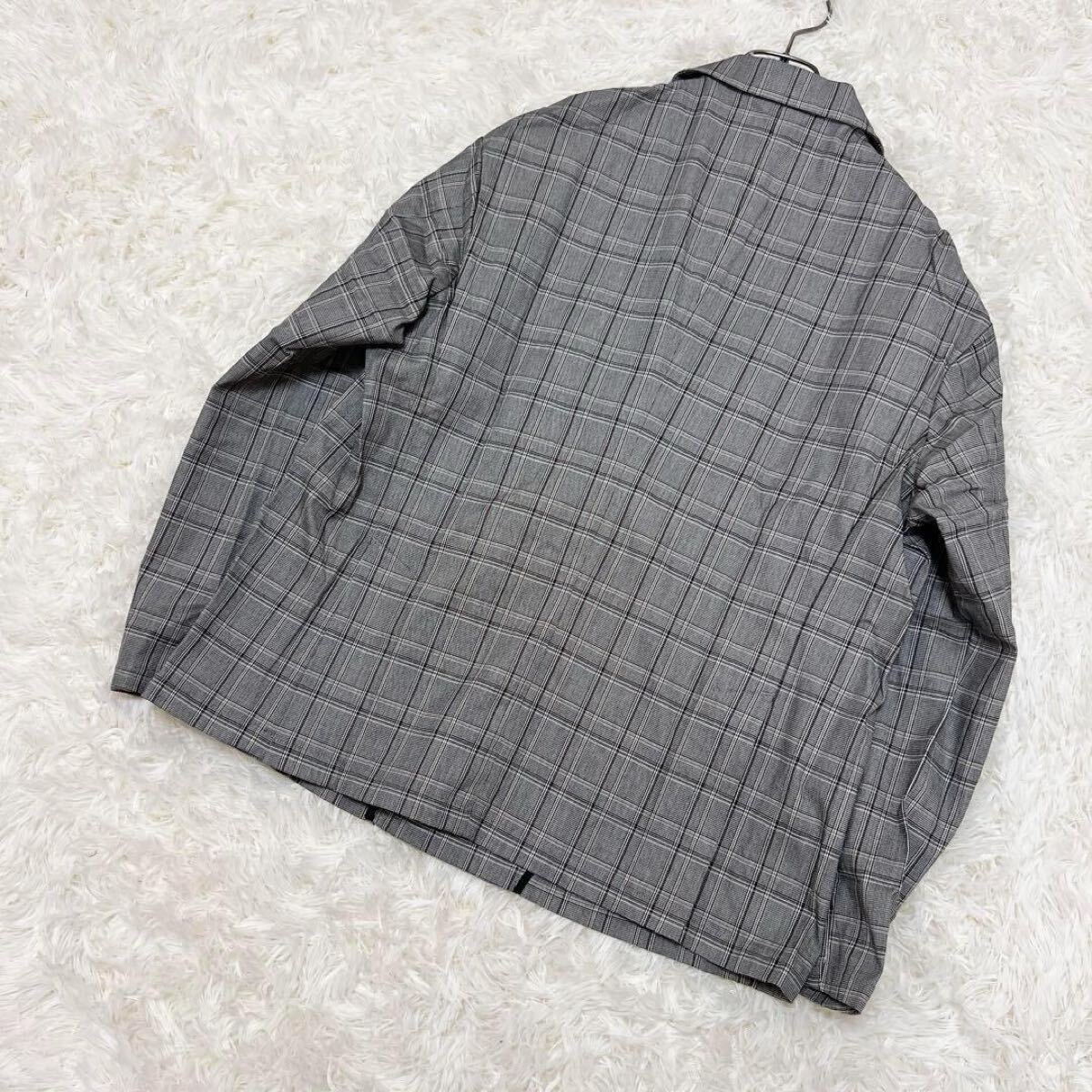 良品】JOINT WORKS テーラードジャケット チェック柄 ダブル 良品】JOINT WORKS テーラードジャケット チェック柄 ダブル