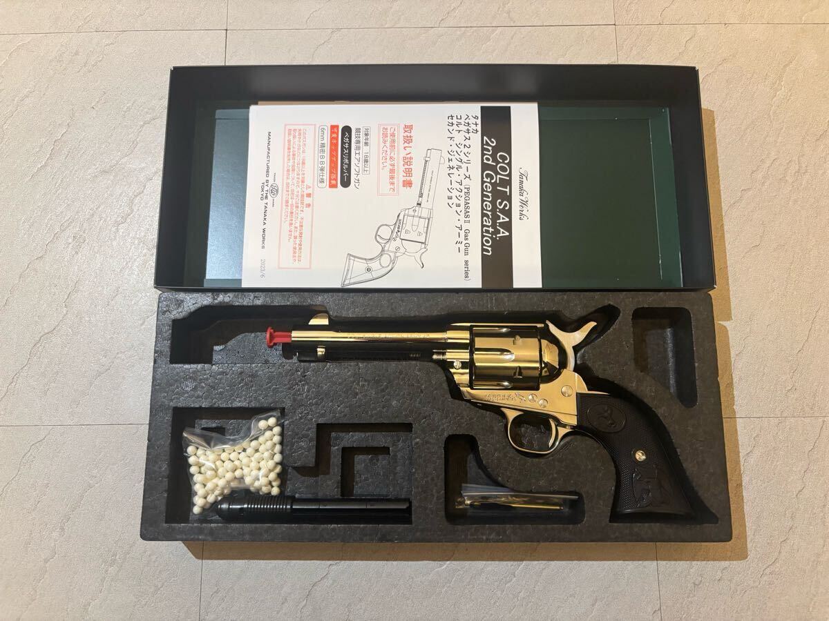 タナカ Colt Single Action Army 2nd Generation 4 3/4インチ タナカ Colt Single Action Army 2nd Generation 4 3/4インチ