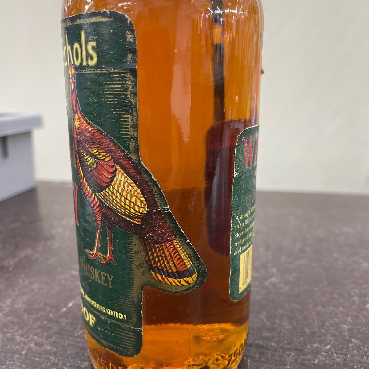 古酒 未開栓 旧ボトル WILD TURKEY STRAIGHT RYE WHISKY 古酒 未開栓 旧ボトル WILD TURKEY STRAIGHT RYE WHISKY