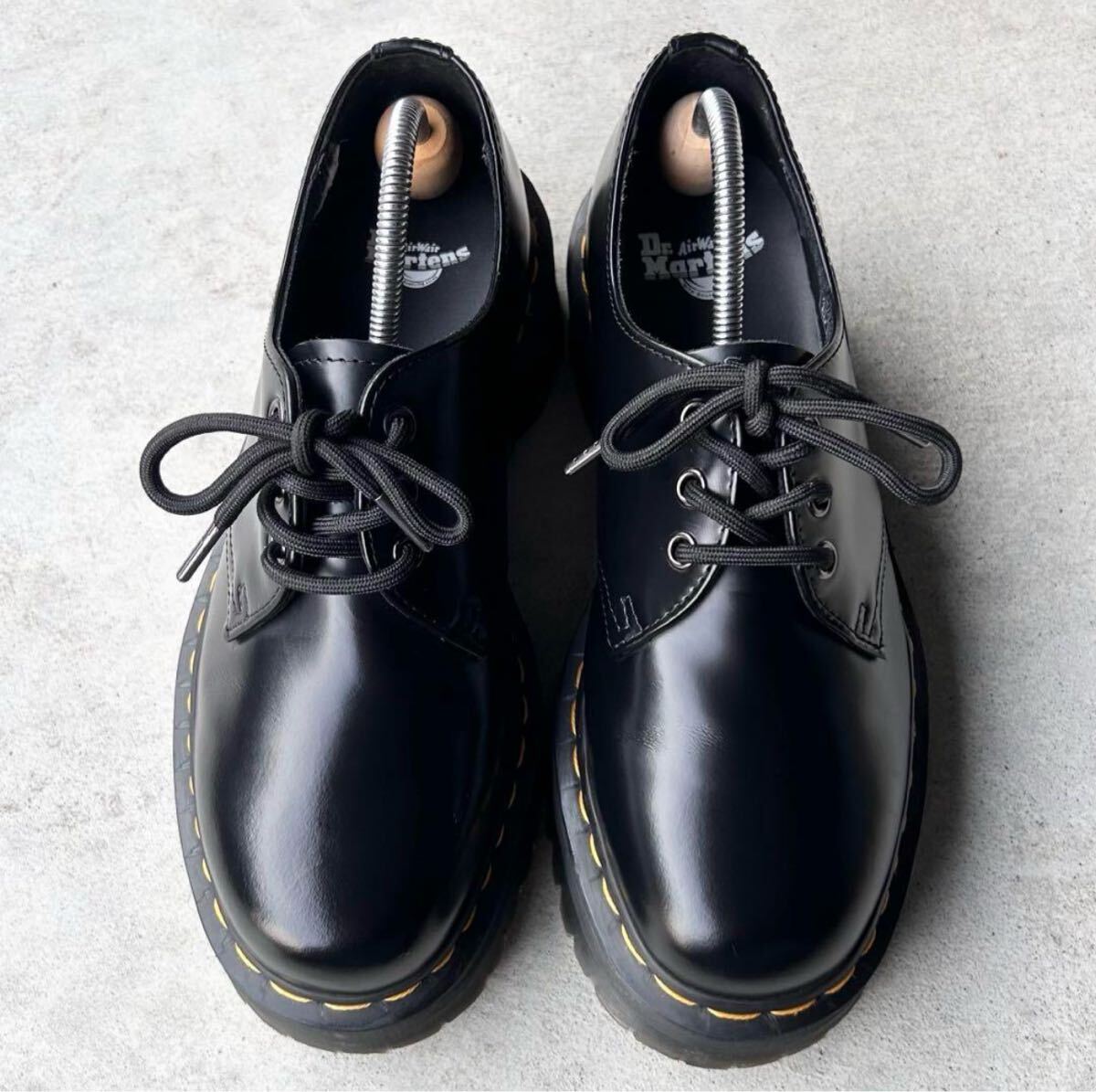 美品 Dr. Martens ドクターマーチン 1461 QUAD 3ホール 厚底 美品 Dr. Martens ドクターマーチン 1461 QUAD 3ホール 厚底