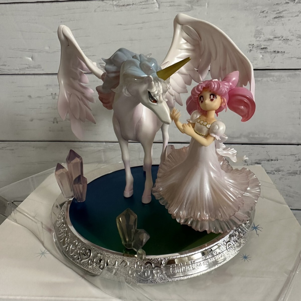 美品 箱付きフィギュアーツZEROシュエット ちびうさ&エリオス 美品 箱付きフィギュアーツZEROシュエット ちびうさ&エリオス