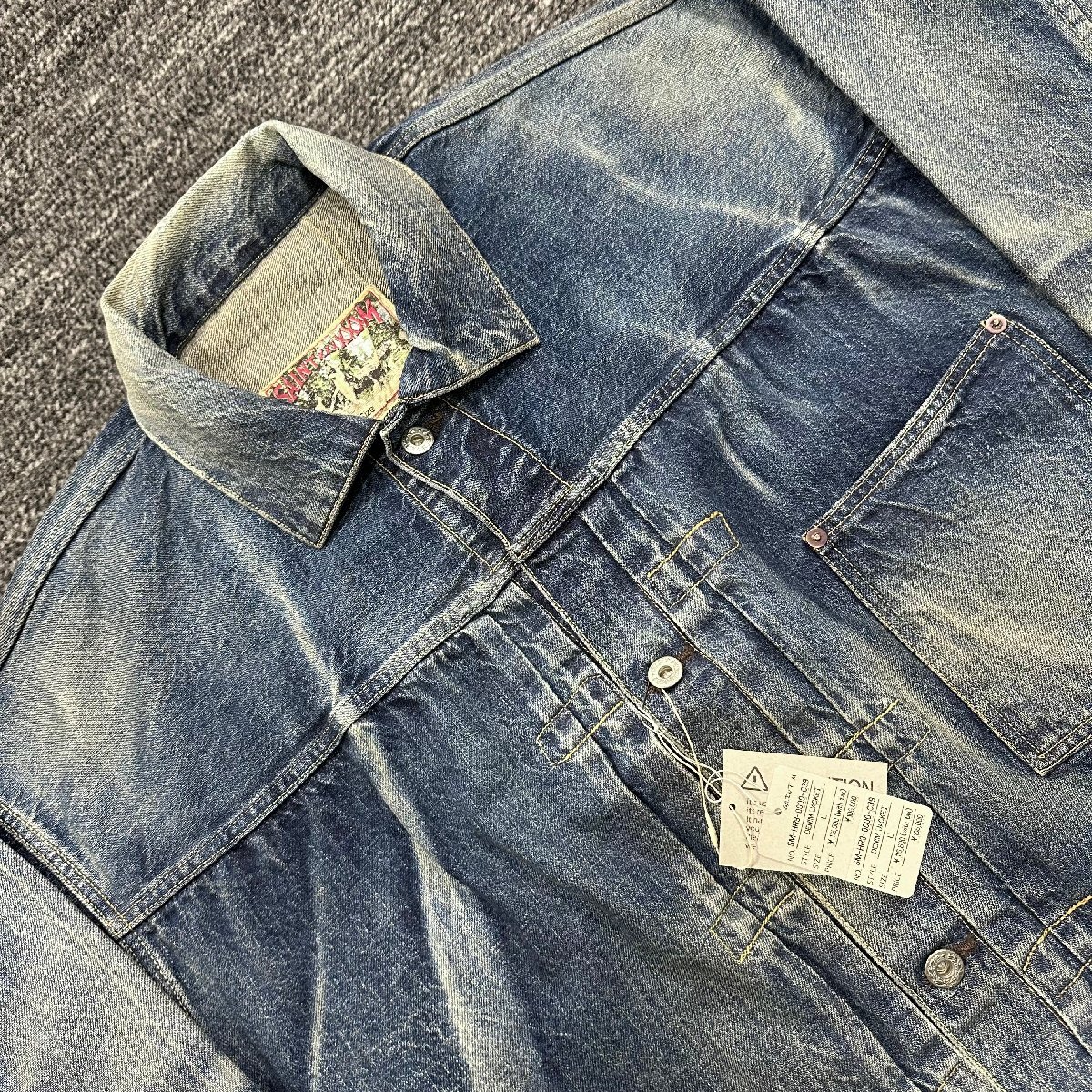 未使用品 SAINT Mxxxxxx BerBerJin DENIM JACKET L セント 未使用品 SAINT Mxxxxxx BerBerJin DENIM JACKET L セント