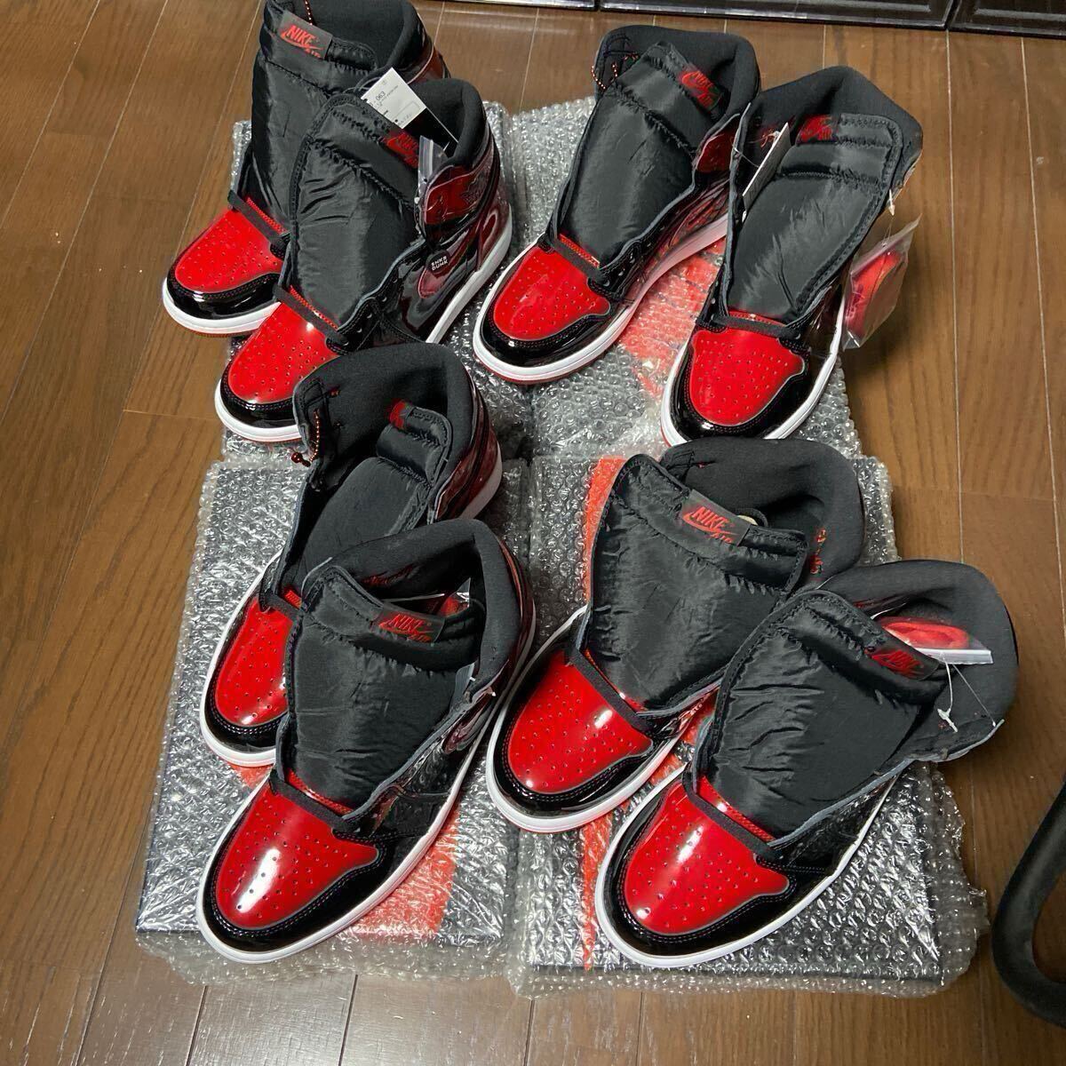 未使用 27 5 28 0 4足セットAIR JORDAN 1 パテント ブレット 未使用 27 5 28 0 4足セットAIR JORDAN 1 パテント ブレット