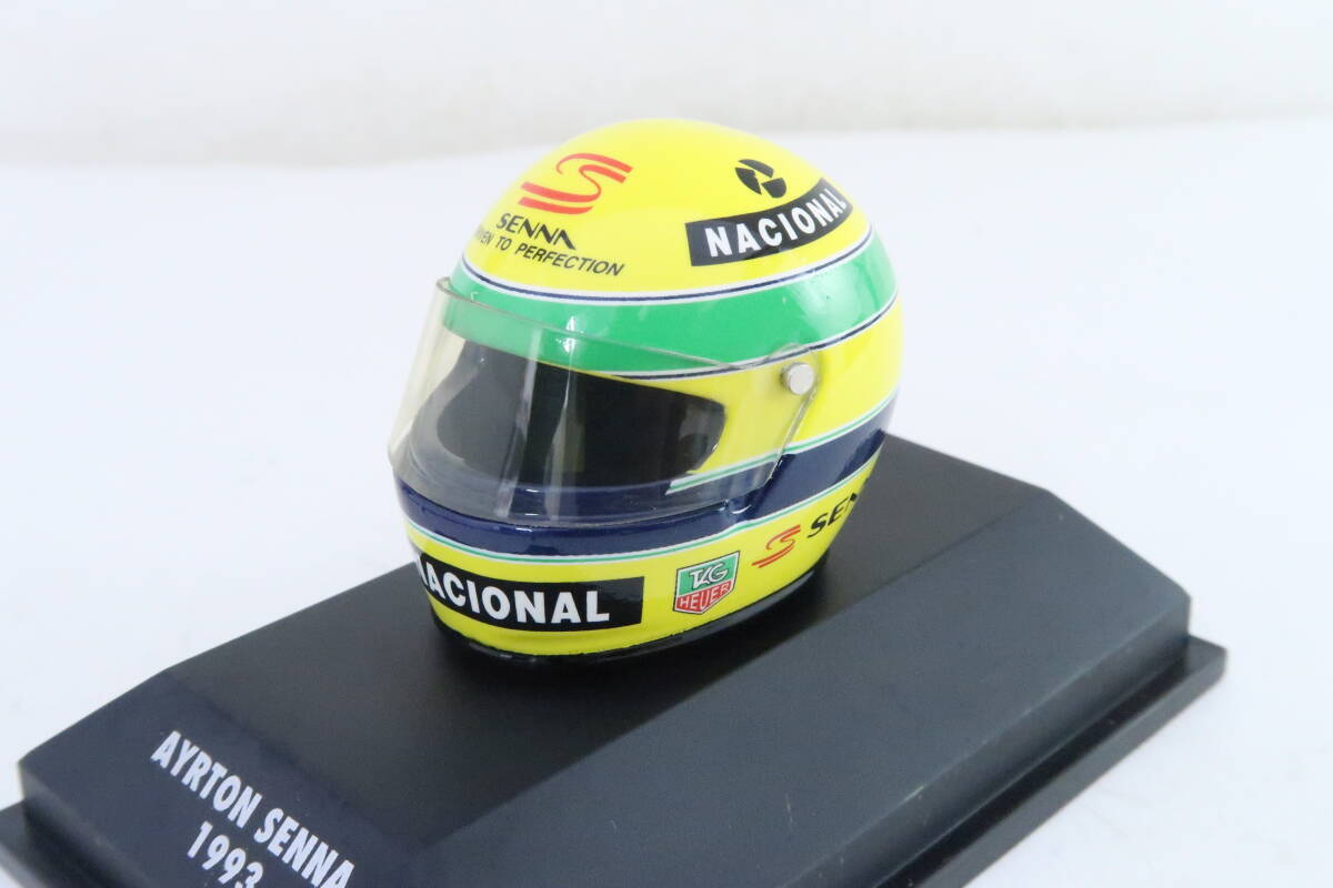 MINICHAMPS HELMET F1 AYRTON SENNA 1993 アイルトンセナ MINICHAMPS HELMET F1 AYRTON SENNA 1993 アイルトンセナ