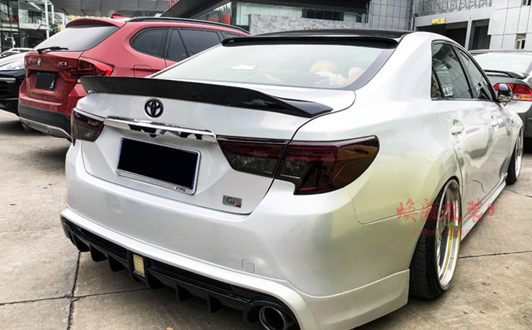 塗装対応 MARKX GRX130/GRX133/GRX135型 トヨタ マークX リアスポイラー トランクスポイラー ウイング 指定色塗装 AR TYPE 2010-2019_画像7