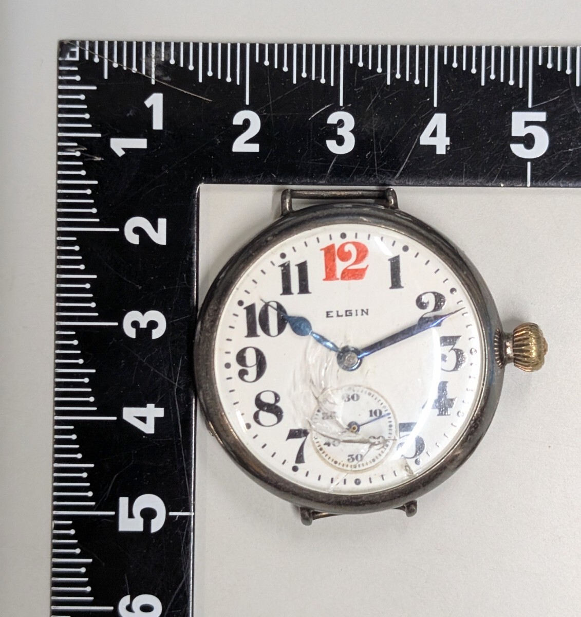 □ジャンク品□ ELGIN エルジン 懐中時計 STERLING 925 銀製 □ジャンク品□ ELGIN エルジン 懐中時計 STERLING 925 銀製