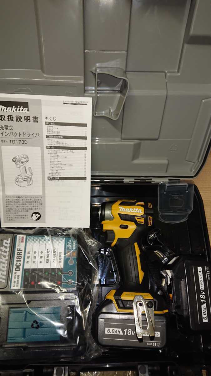 未使用 マキタ TD173 インパクト ドライバー TD173DGX FY 未使用 マキタ TD173 インパクト ドライバー TD173DGX FY