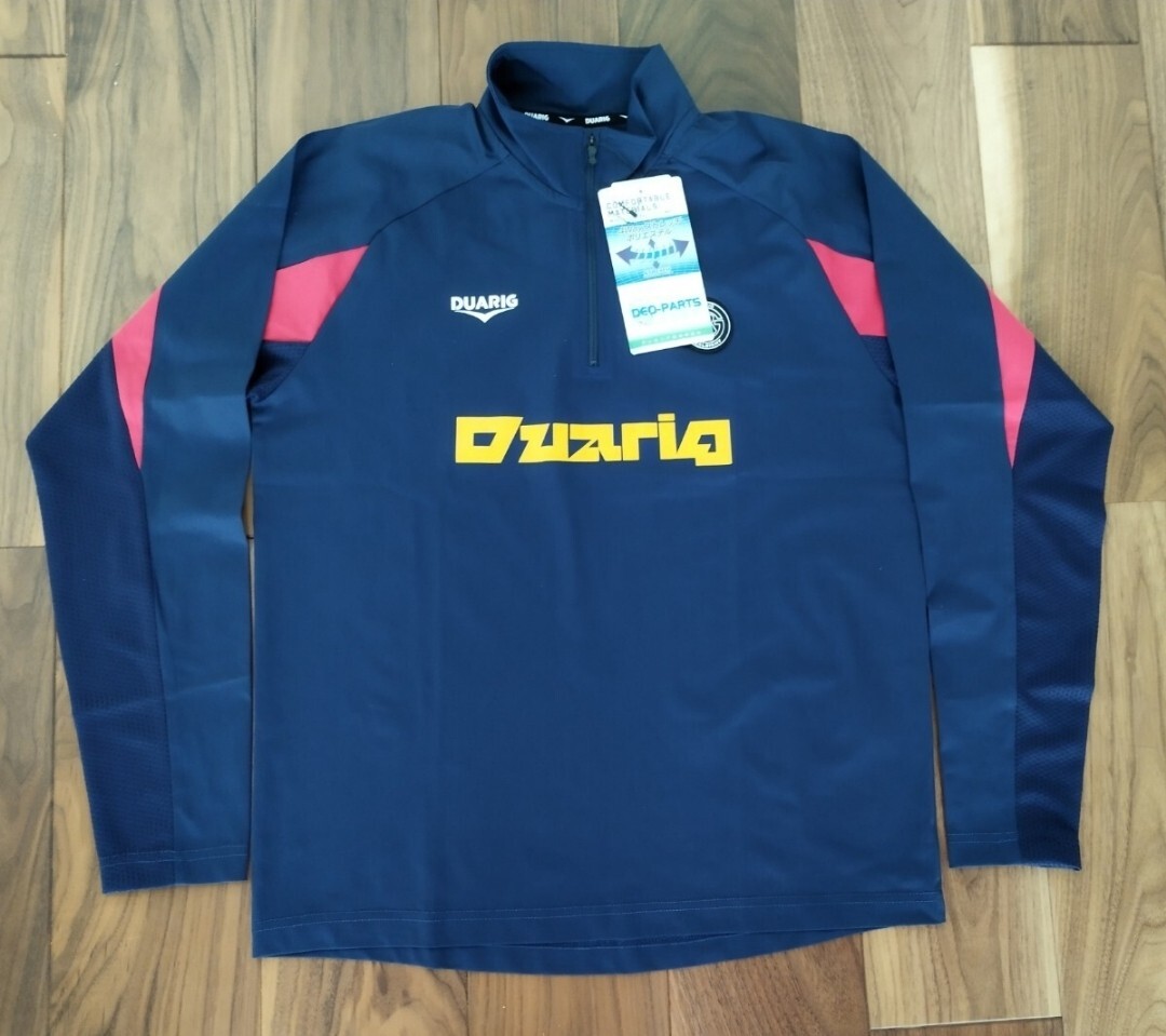 【新品特価!定価計14278円が72%OFF!】デュアリグ/DUARIG/ハーフジップ ジャケット /ロングパンツ /上下セット/NVY//サイズXL_画像2