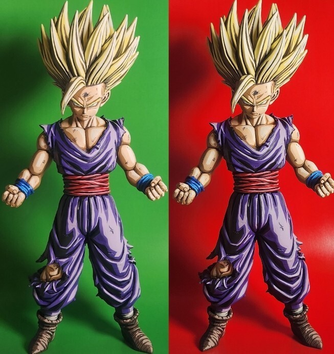 ドラゴンボール MSP スーパーサイヤ人2 孫悟飯 リペイント 2D 二 ドラゴンボール MSP スーパーサイヤ人2 孫悟飯 リペイント 2D 二